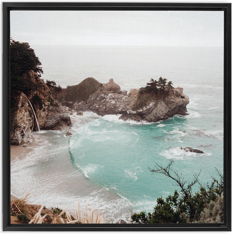 Big Sur Framed Canvas