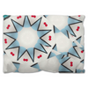 Blue Stars Throw Pillow