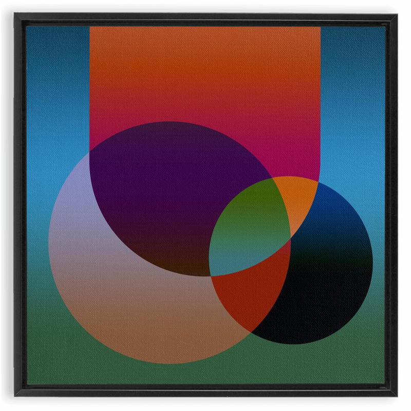 Perihelion Framed Canvas