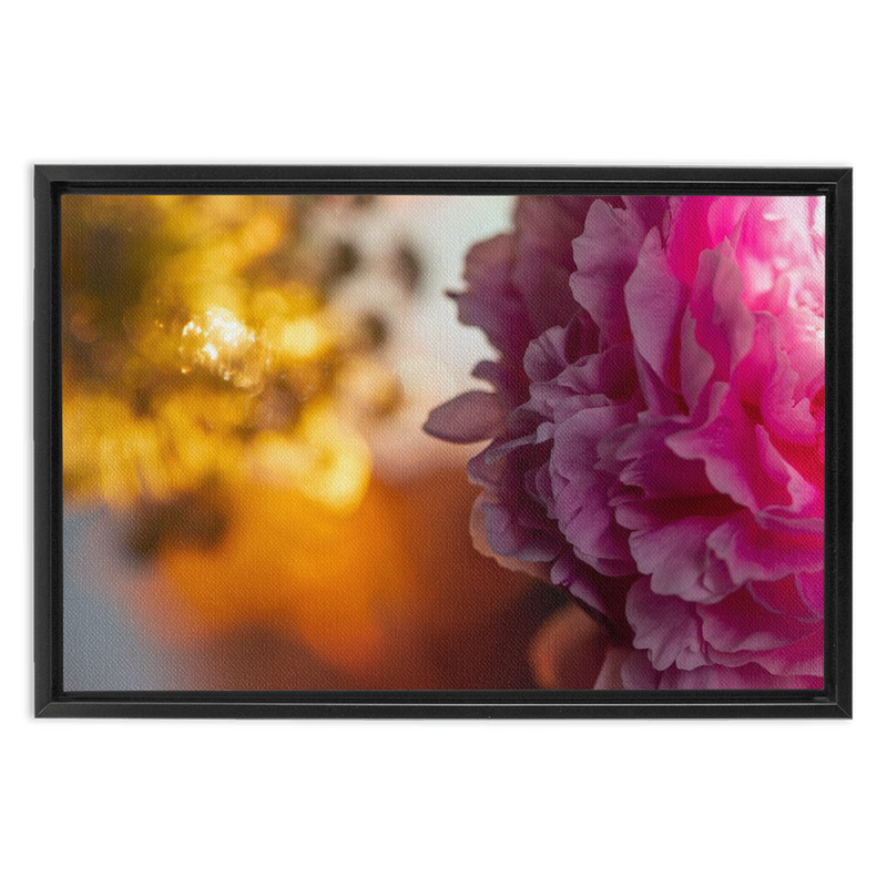 Floral Dream Framed Stretched Canvas