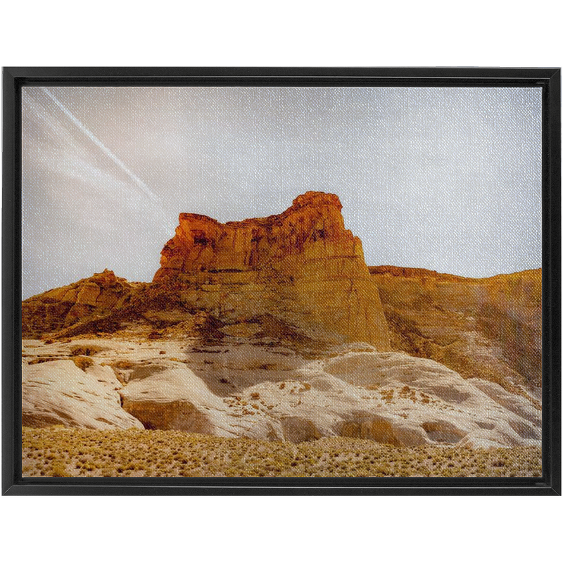 Red Rock Framed Canvas