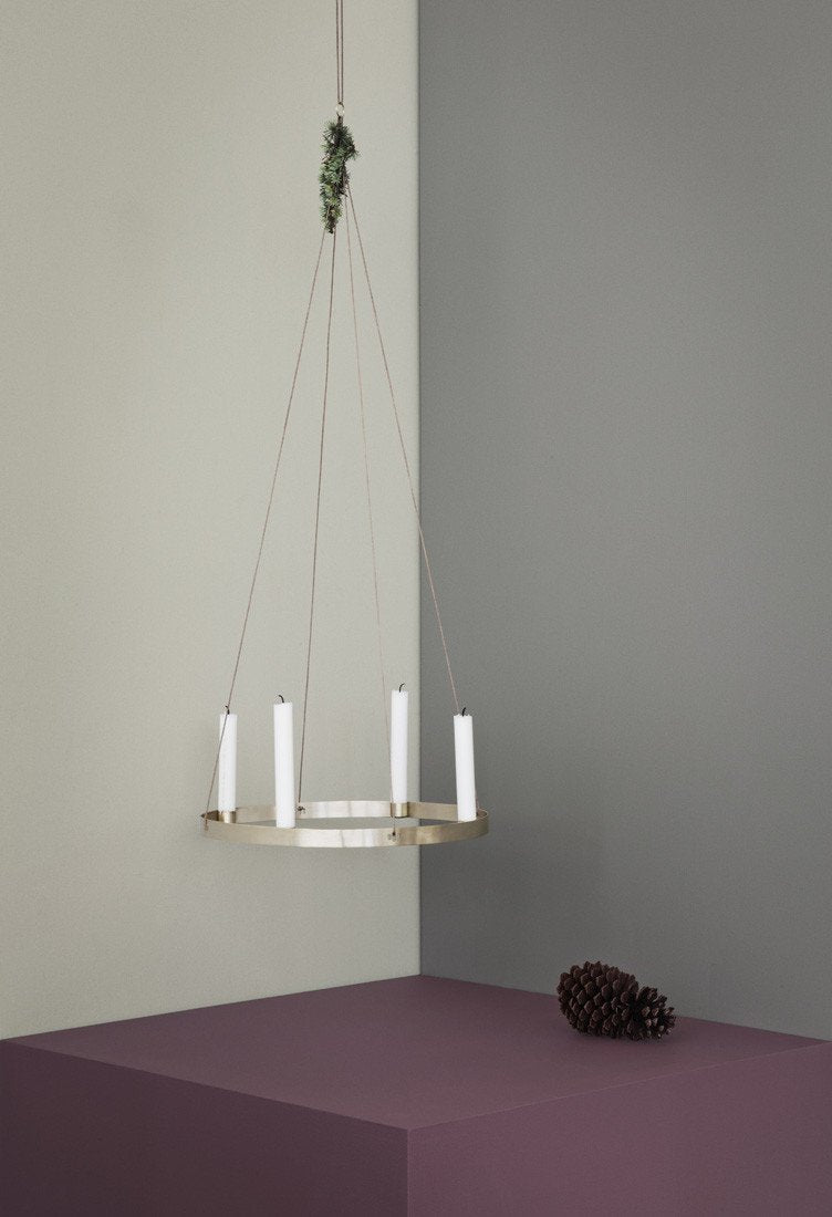 Large Candle Holder Circle by Ferm Living