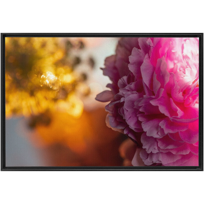 Floral Dream Framed Stretched Canvas