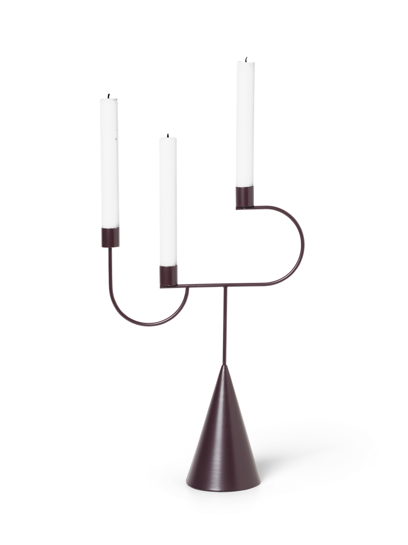 Avant Candelabra in Various Colors by Ferm Living