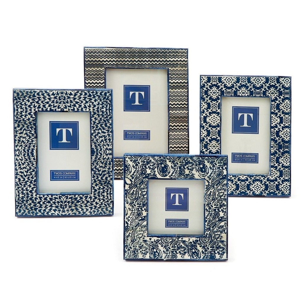 Batik Print Photo Frame