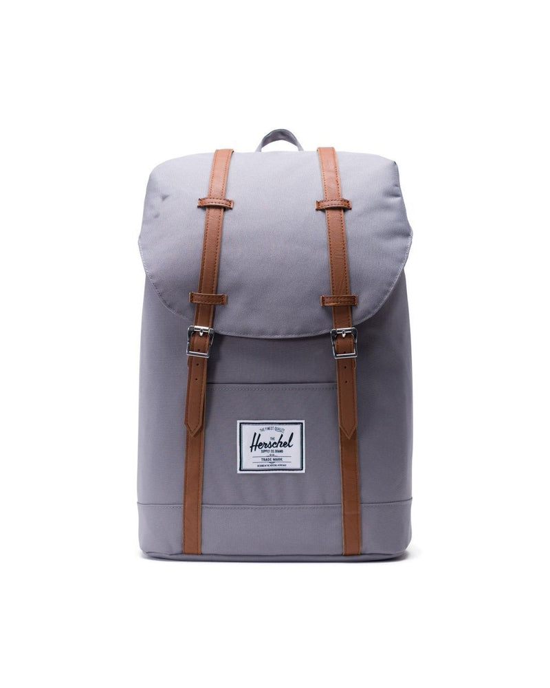 Retreat Backpack in Grey & Tan