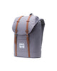 Retreat Backpack in Grey & Tan