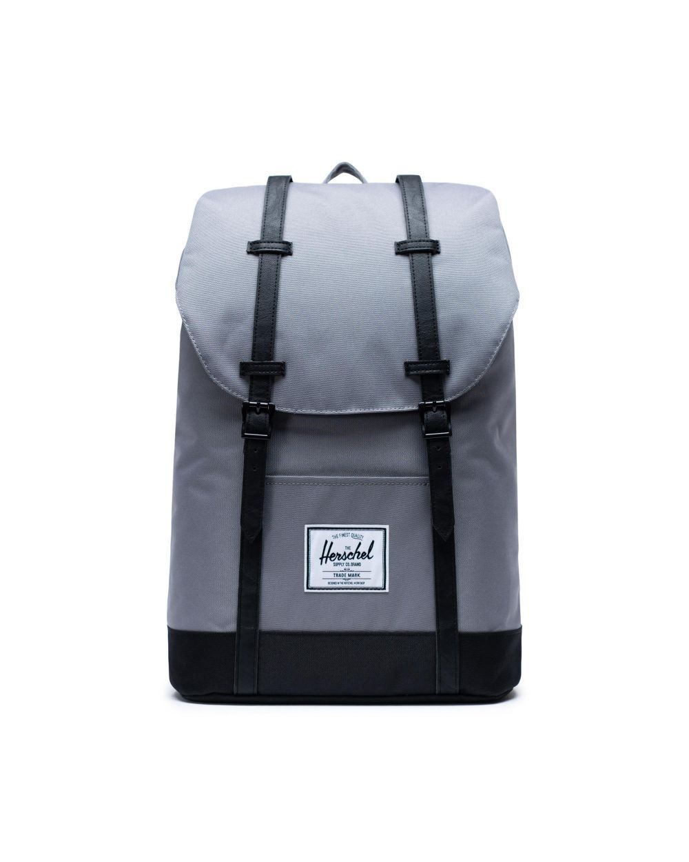 Retreat Backpack in Grey & Black