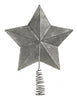 Metal Christmas Star for Tree in Various Colors