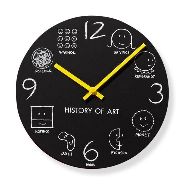 History Of Art Wall Clock