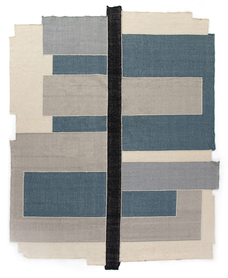 Olexi Block Border Rug