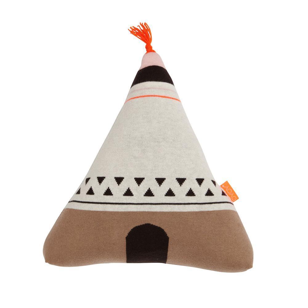 Wigwam Cushion - Orange