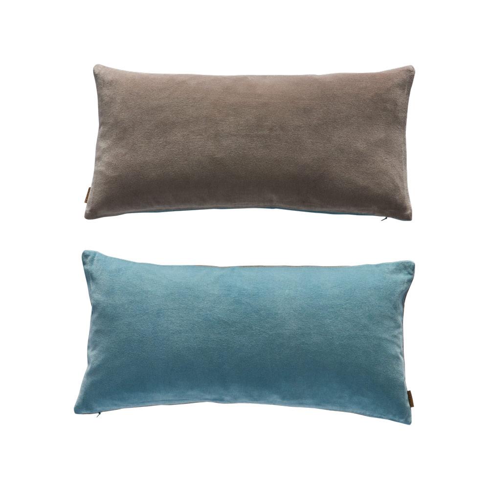 Lia Cushion - Tourmaline / Grey