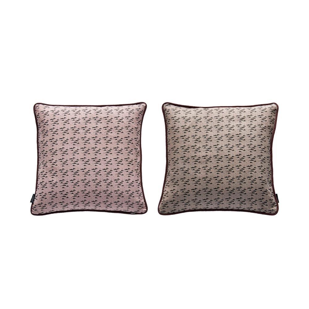 Nube Cushion - Nutmeg / Rose