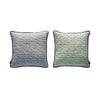 Duo Cushion in Minty / Grey