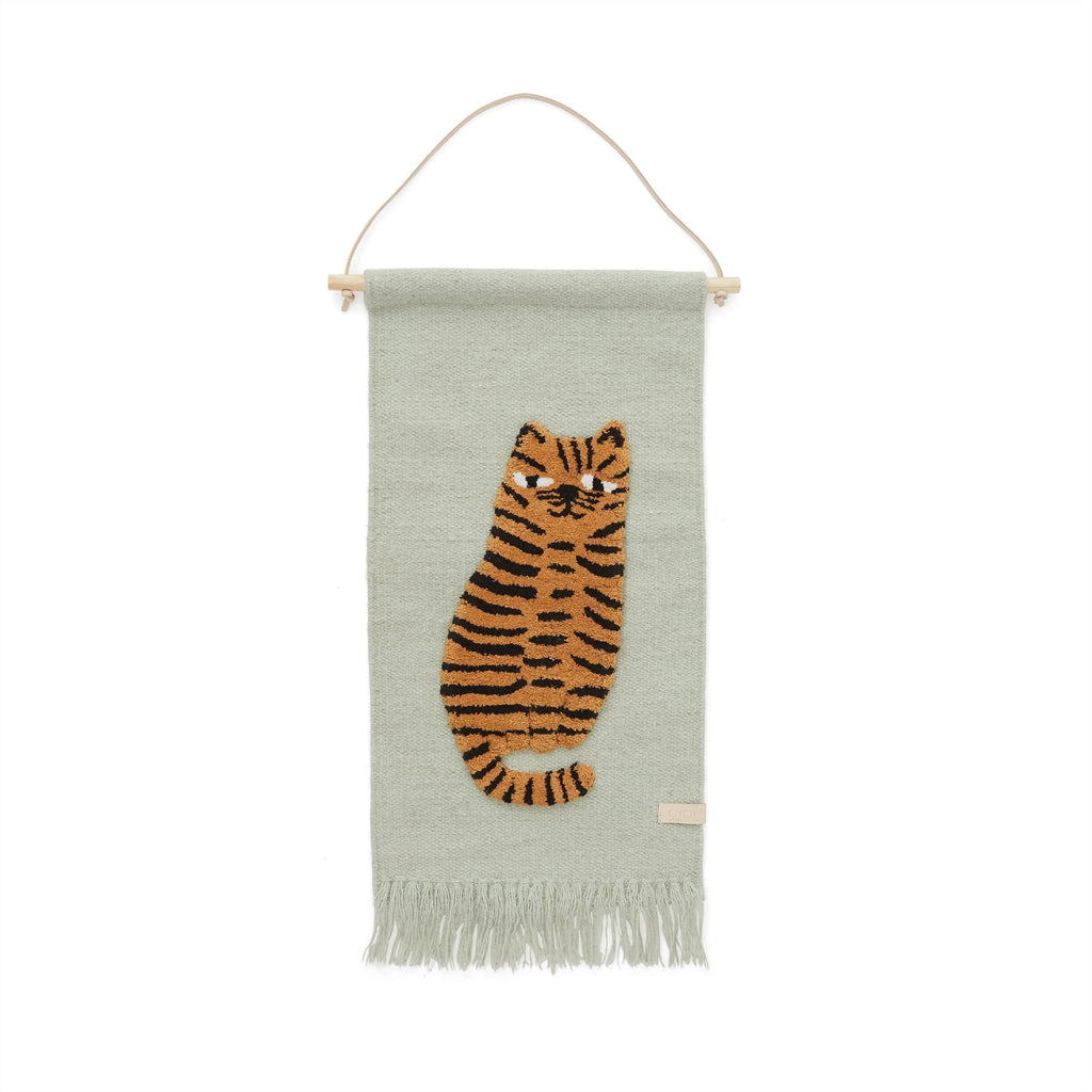 Tiger Wallhanger - Green