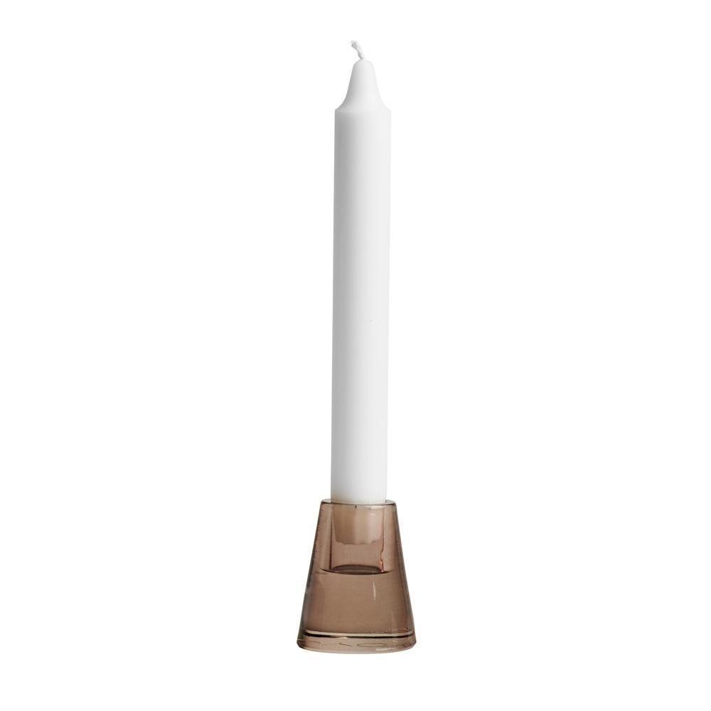 Nordic Candleholder in Cone Light Smoked Ash