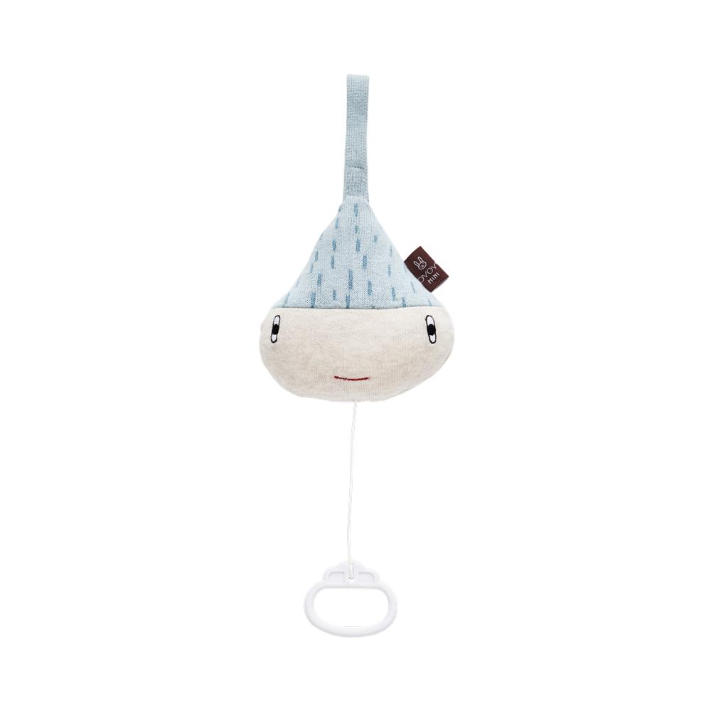 Raindrop Music Mobile in Pale Blue