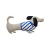 Slinkii Dog Cushion - Beige / Dark Blue