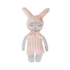 Hopsi Bunny Doll - Light Grey / Rose