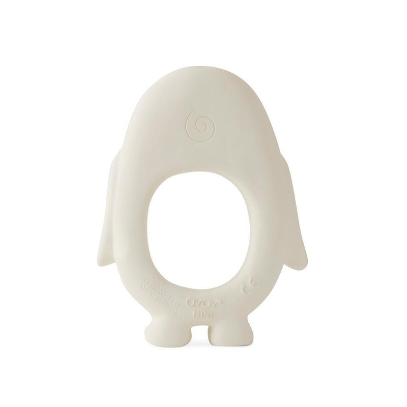 Penguin Baby Teether in White