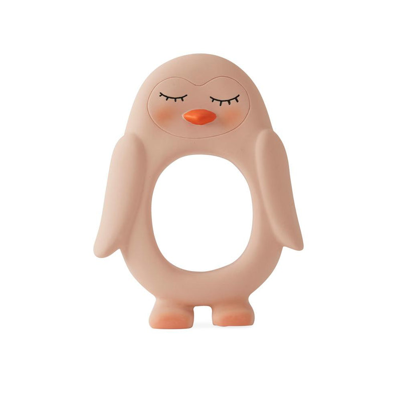 Penguin Baby Teether - Rose