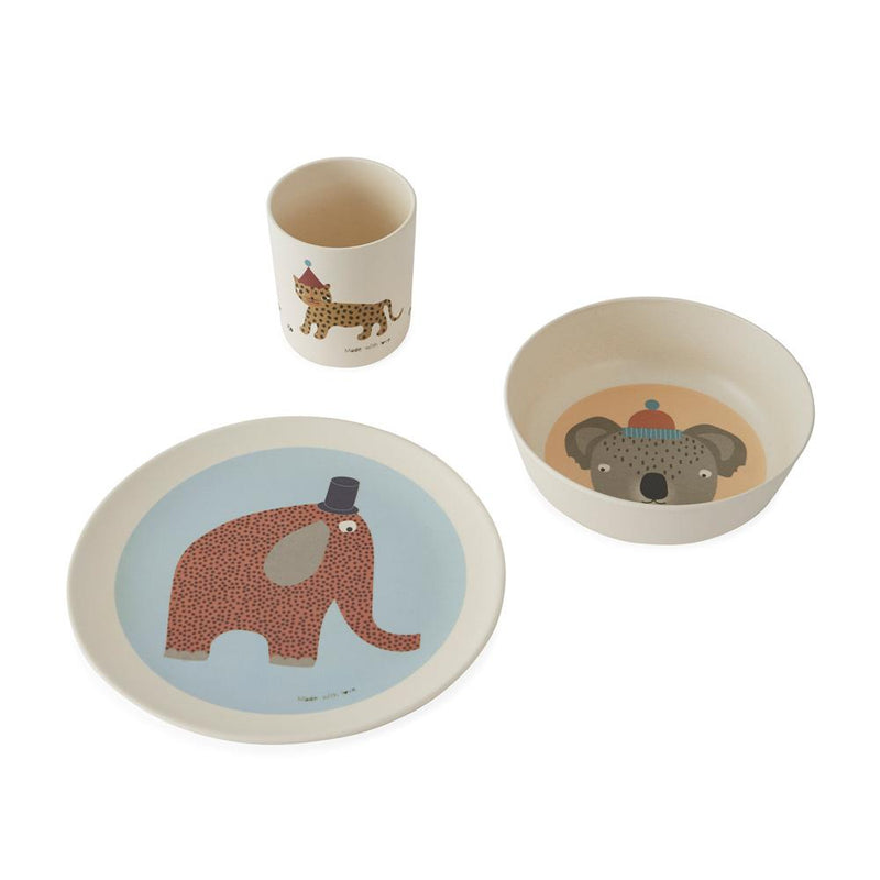 Hathi Bamboo Tableware Set