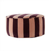 Confect Pouf in Clay & Grape design by OYOY