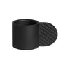 Art Candleholder - Circle - Black