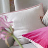 Brera Lino Blossom & Pearl Decorative Pillow