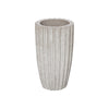 Tall Round Ridge Pot