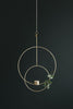 Circular Hanging Tealight Deco in Brass by Ferm Living