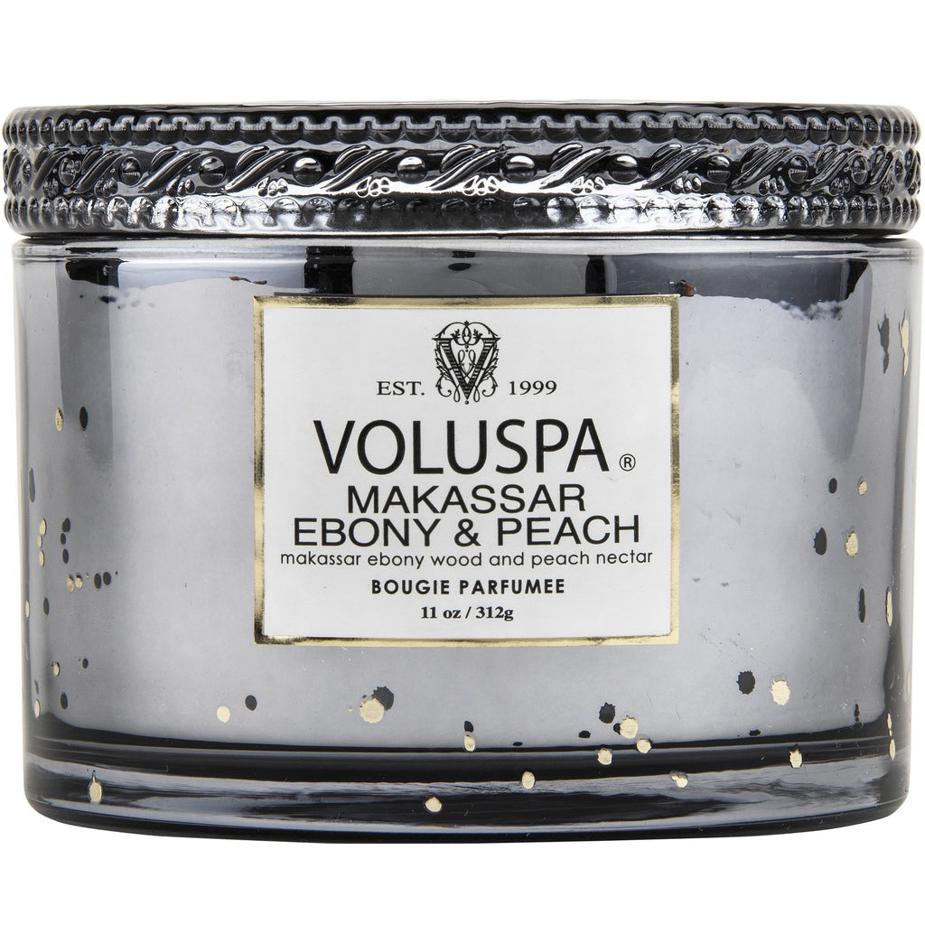 Corta Maison Candle in Makassar Ebony & Peach design by Voluspa