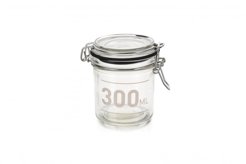 Glass Clip Jar in Various Sizes