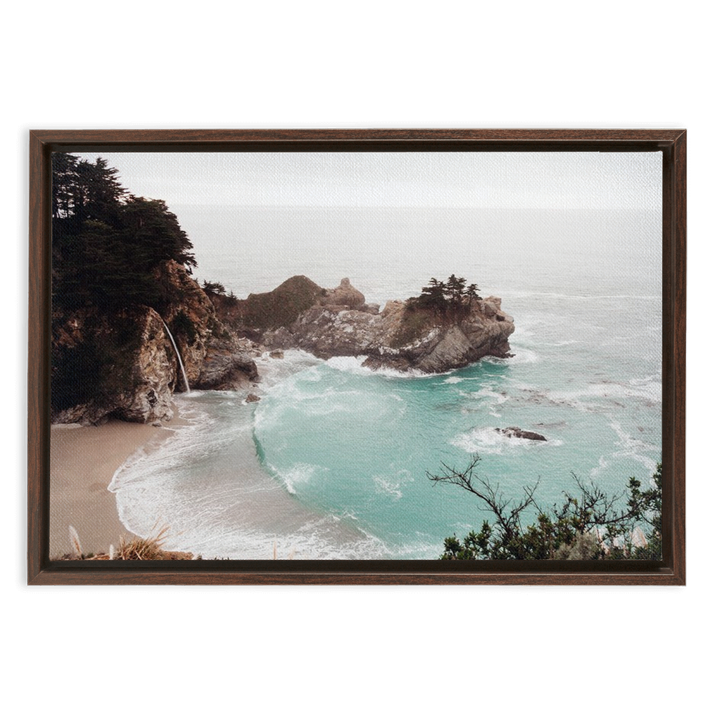 Big Sur Framed Canvas