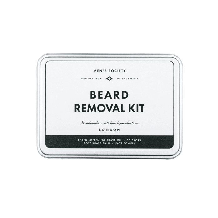 Beard Removal Kit design by Men's Society