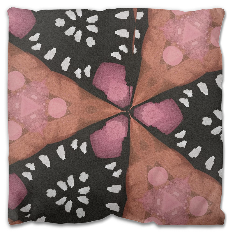 Kaleidoscope Throw Pillow