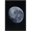 Bue Moon Framed Canvas