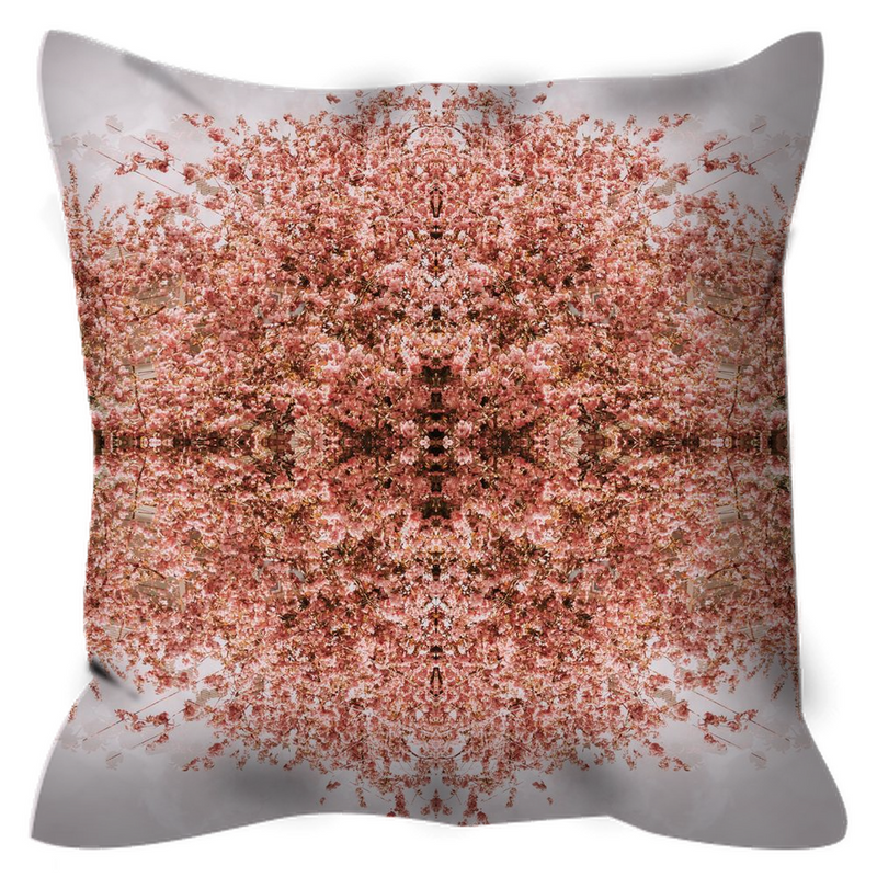 Flower Bomb Outdoor Pillow