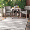 Kairi Lacy Stripes Outdoor Rug