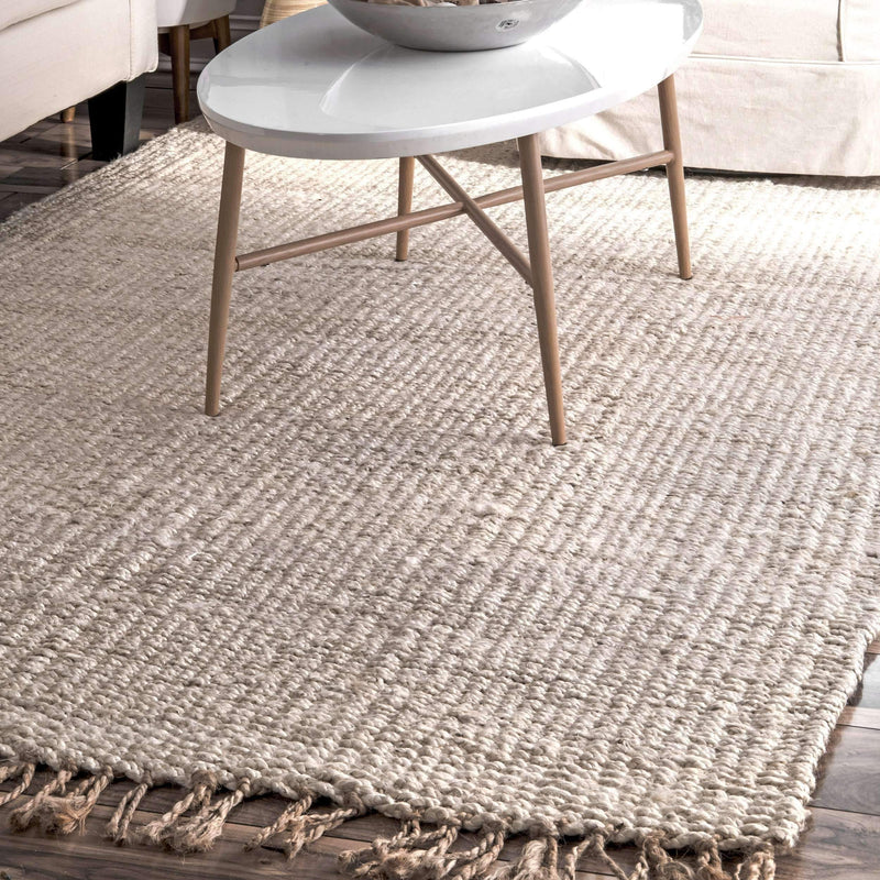 Handmade Benavides Tassel Rug Rug