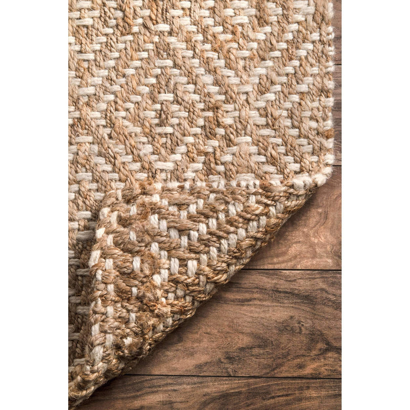 Alanna Diamond Jute Rug