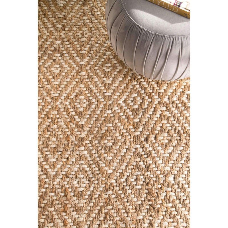 Alanna Diamond Jute Rug