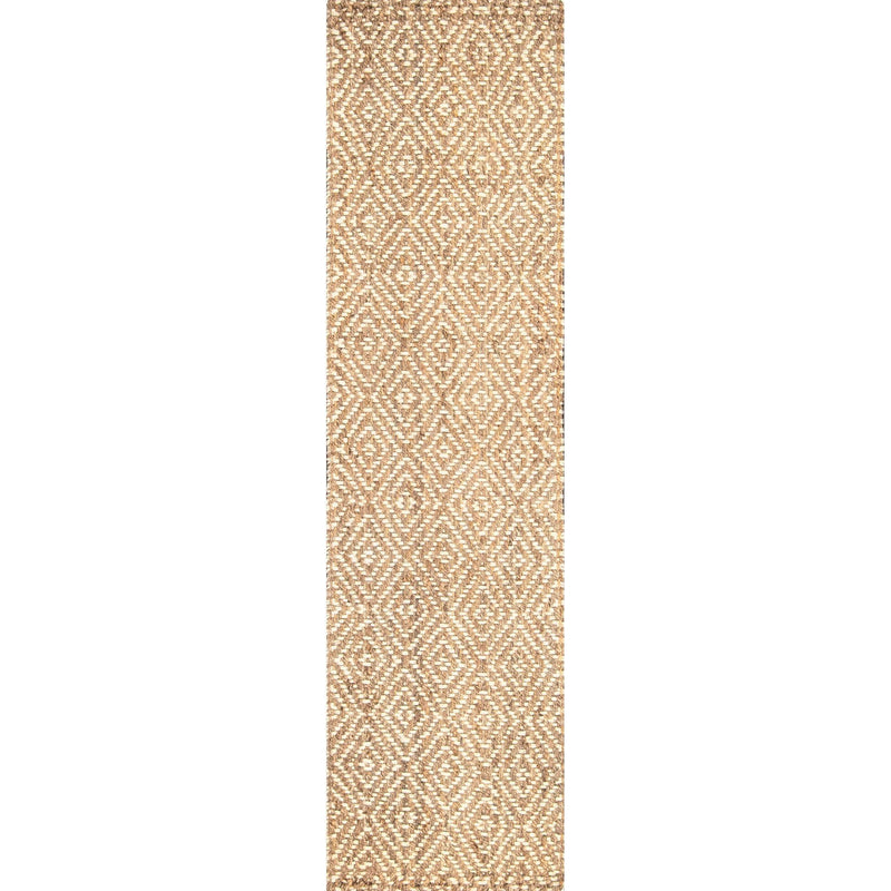 Alanna Diamond Jute Rug