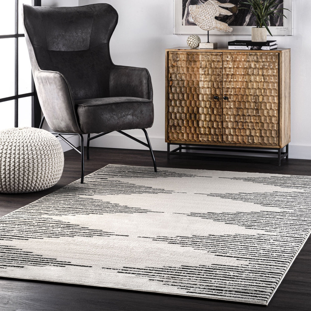 Romina Diamond Pinstripes Rug