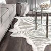 Alyssa Faux Zebra Cowhide Rug