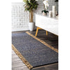 Flatweave Solid Tassel Amalia Rug