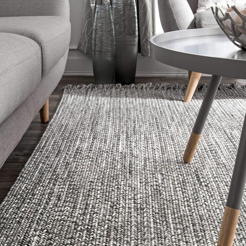 Braided Courtney Tassel Indoor/Outdoor Rug Rug