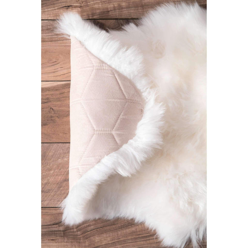 Hand Made Due Sheepskin Rug