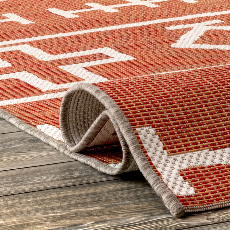 Holland Ethnic Symbols Indoor/Outdoor Rug